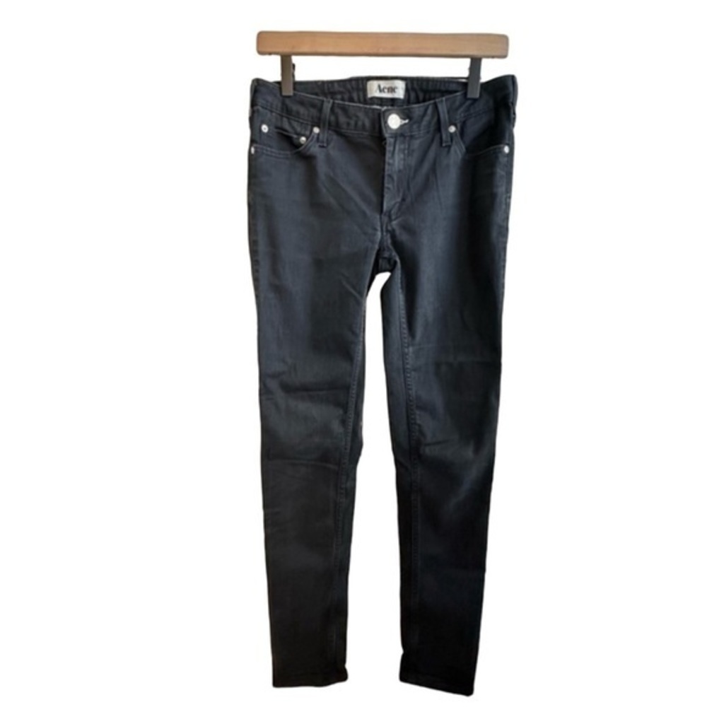 Acne Black Skinny Jeans